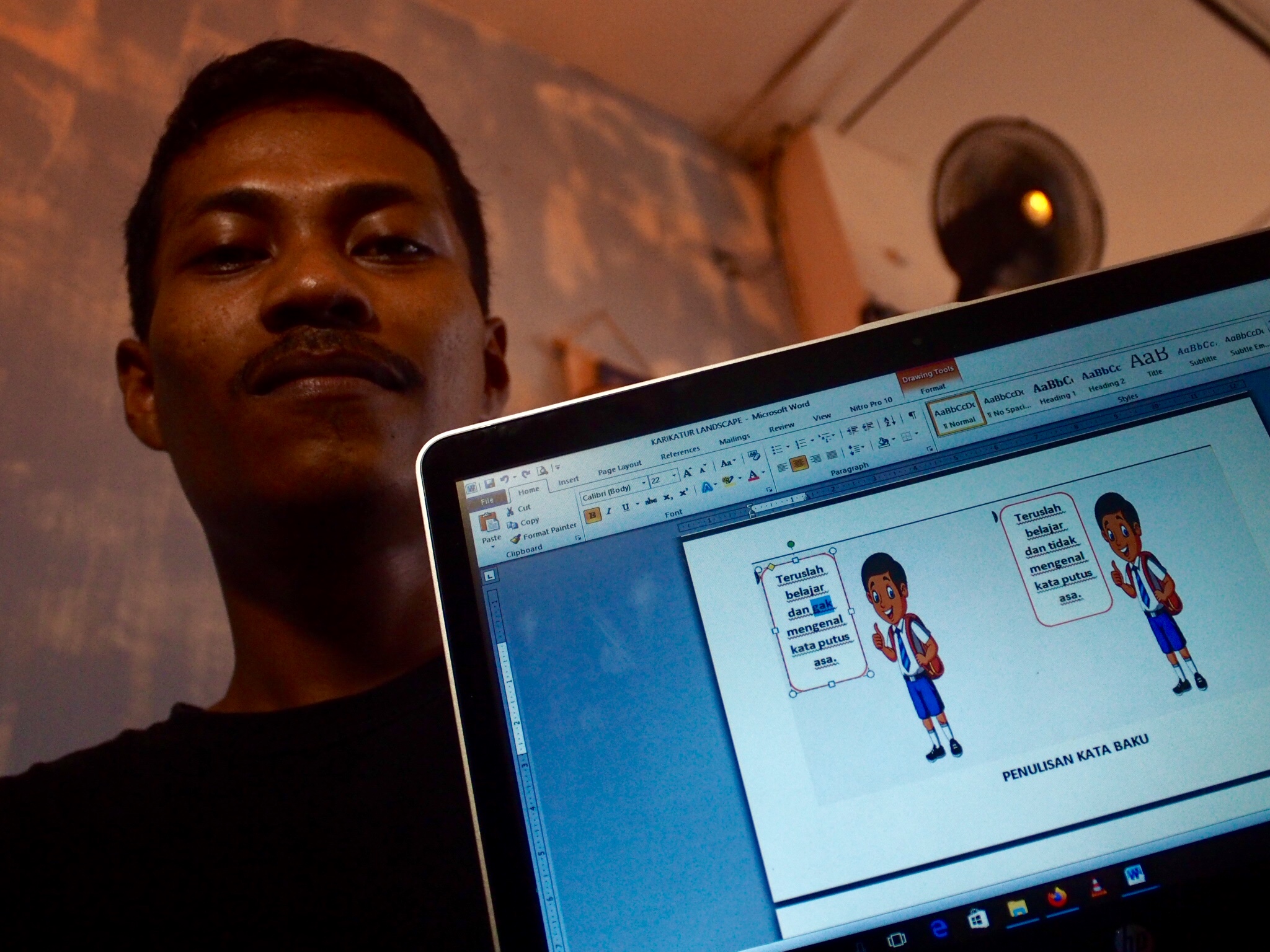 Belajar Bahasa Indonesia Melalui Karikatur