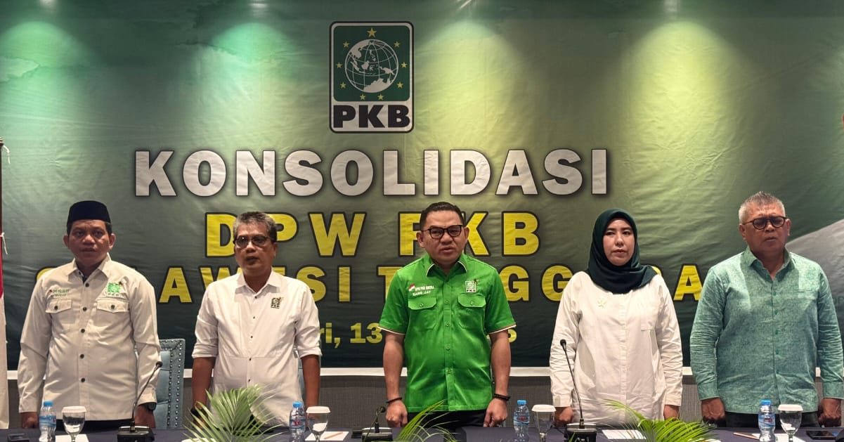 DPW PKB Sultra Gelar Konsolidasi Tata Kelola Partai dan Perkuat Soliditas