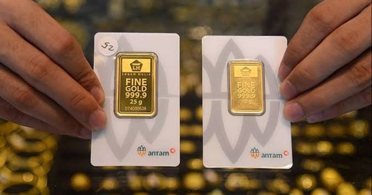 Harga emas Antam 24 karat hari ini naik dan cetak rekor tertinggi sepanjang sejarah pada Januari 2026.