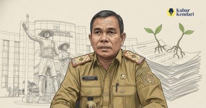 Ilustrasi dugaan korupsi pengadaan bibit di Dinas Perkebunan Sultra yang menyeret mantan kepala dinas.