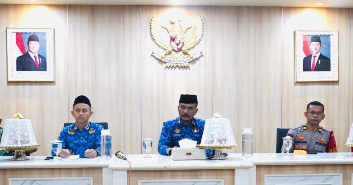 Rapat PHBI Kota Kendari penetapan 115 titik Salat Iduladha 2026