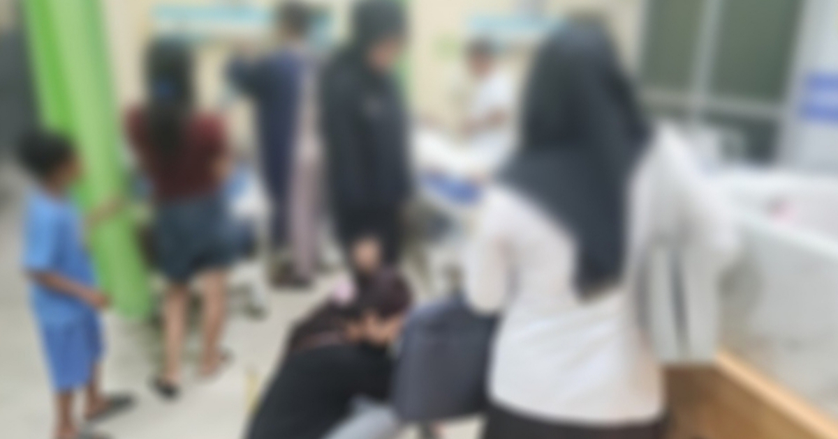 Korban dugaan pencabulan menjalani pemeriksaan di rumah sakit di Kendari