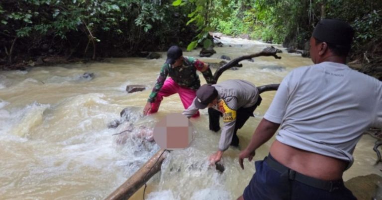 Penemuan mayat di Sungai Lasolo Kendari Barat