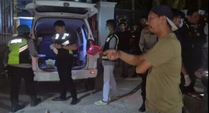 Lokasi mahasiswa ditemukan meninggal di Jalan Saranani Kendari